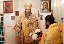 Митрополит Даниил совершил архипастырский визит в Половинский район