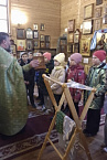 Третьеклассники курганской школы посетили с экскурсией храм святого Георгия