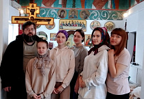 Макушинскому храму помогли студенты колледжа
