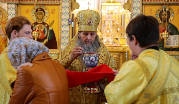 Литургия в день Иконы Божией Матери Боголюбская