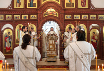 Митрополит Даниил совершил чин великого освящения в храме села Батурино