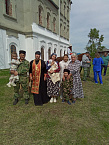На престольном празднике в зауральском храме состоялось верстание в казаки