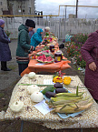 В Варгашах прихожане провели  благотворительную выставку "Дары осени"