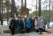 В Зауралье члены Клуба любителей паломничества побывали в Чимеевском монастыре