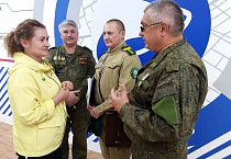 В Кургане педагоги православной гимназии участвовали в военно-патриотическом  мероприятии