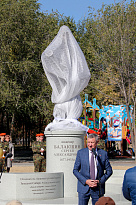 Открытие памятника Сергею Балакшину