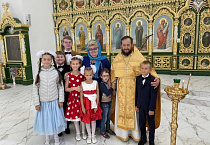 В Свято-Троицком соборе Кургана празднично отметили начало учебного года