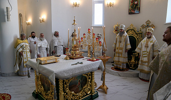Освящение Троицкого собора в Кургане
