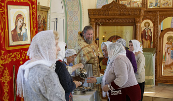 Литургия в день памяти мчч. Сергия и Вакха