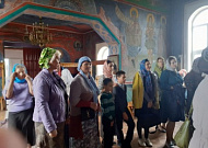 Курганские паломники посетили Лебяжьевский район 