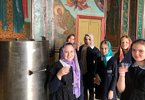 Курганские гимназисты посетили главный храм Зауралья