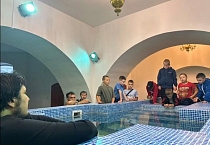 Юные спортсмены из Кургана побывали в храме села Частоозерье