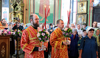 Литургия в день памяти Мч. Василиска