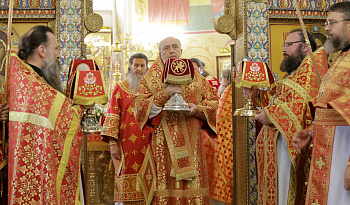 Литургия в день обре́тения мощей блгв. кн. Даниила Московского