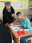 В Кургане во время школьных каникул священник просвещал учителей