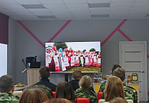 В Лебяжье настоятель православного прихода рассказал о единстве народов России