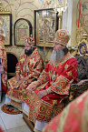 В Кургане митрополит Даниил возглавил Литургию в день своего тезоименитства
