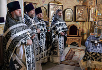 В Четверток Великого канона митрополит Даниил совершил Литургию Преждеосвященных Даров