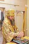 Митрополит Даниил совершил Литургию в Иоанновском храме села Кетово