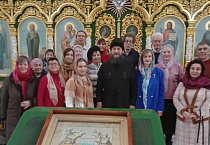 Лекция о старославянском языке состоялась в Троицком соборе Кургана