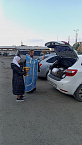 Курганские прихожане подготовили для воинов пасхальные подарки