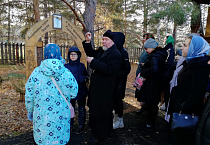 В Кургане воспитанники, педагоги и родители воскресной школы «Покров» помолились небесному покровителю