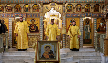 Литургия в день Иконы Божией Матери Боголюбская