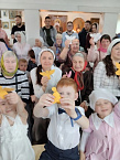 На приходе Покрова Пресвятой Богородицы города Кургана провели детский пасхальный праздник