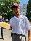 В первой половине июня в  курганском «Сквере милосердия» выдано 860 горячих обедов