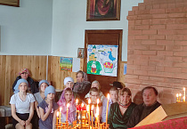 В сельском храме Зауралья отпраздновали Пасху