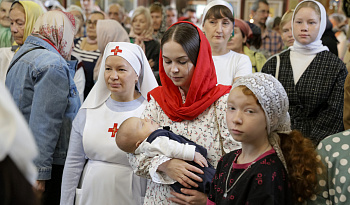 Литургия в день обре́тения мощей блгв. кн. Даниила Московского