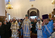 На праздник Покрова Богородицы митрополит Даниил служил Литургию в Покровском монастыре Суздаля