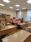 В Лебяжье священник выступил на заседании методобъединения учителей