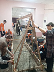 Курганские священники научили плести сети участников патриотического форума «Помнить, чтобы жить!»