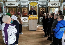 Школьники из Менщиково посетили храма святой Матроны