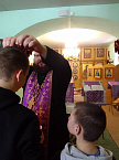 Курганский священник окрестил  воспитанников «Центра помощи детям»