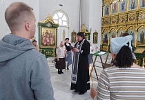 В Троицком соборе города Кургана  совершено последнее великопостное  Соборование