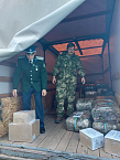 Курганский священник помог мокроусовцам в доставке адресной гуманитарной помощи