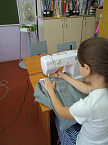 На курганском приходе  действует  семейная швейная мастерская «Успешная семья»
