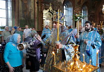 Чин погребения Плащаницы Пресвятой Богородицы совершен в  Александро-Невском кафедральном соборе города Кургана