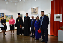 Члены Курганского отделения ИППО побывали на вернисаже выставки «Защитник Святой Руси»