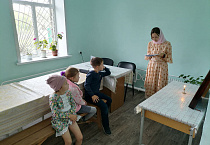 В храме Кургана прошло мероприятие для детей