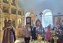 В Порт-Артурском храме прошла семейная Литургия