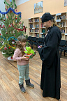 Курганский священник поздравил подопечных Центра соцпомощи с Рождеством