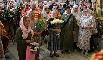 Литургия в день обре́тения мощей блгв. кн. Даниила Московского