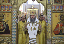 Митрополит Даниил совершил иерейскую хиротонию в Александро-Невском соборе Кургана