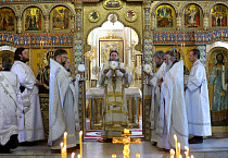 В Троицкую родительскую субботу митрополит Даниил вознёс заупокойные молитвы