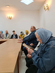 Прихожане Троицкого  собора  Кургана встретились  с известным зауральским  скульптором