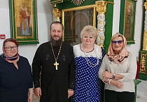 В Троицком соборе Кургана состоялась встреча с заслуженной артисткой РФ