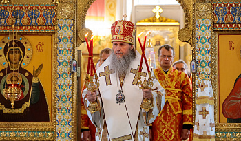 Литургия в день отдание праздника Пасхи